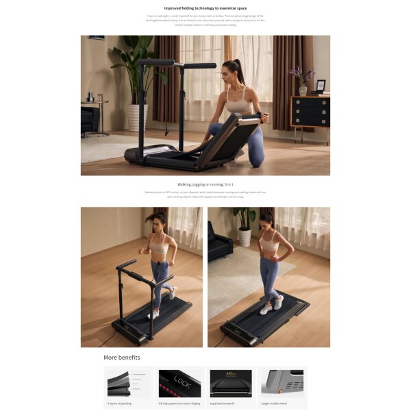 TRAKA ZA HODANJE I TRČANJE   Walkingpad R3 Hybrid Plus