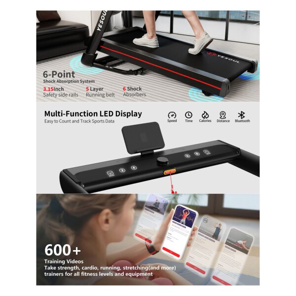 TRAKA ZA HODANJE I TRČANJE T3 PRO, BCDBF