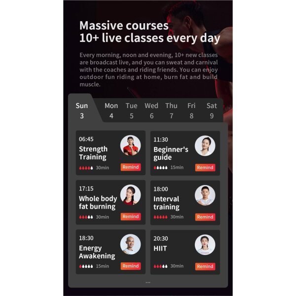 C1A PAMETNI MAGNETNI SOBNI BICIKL - CRNI