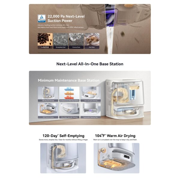 NARWAL FLOW ROBOTSKI USISIVAČ - BIJELI