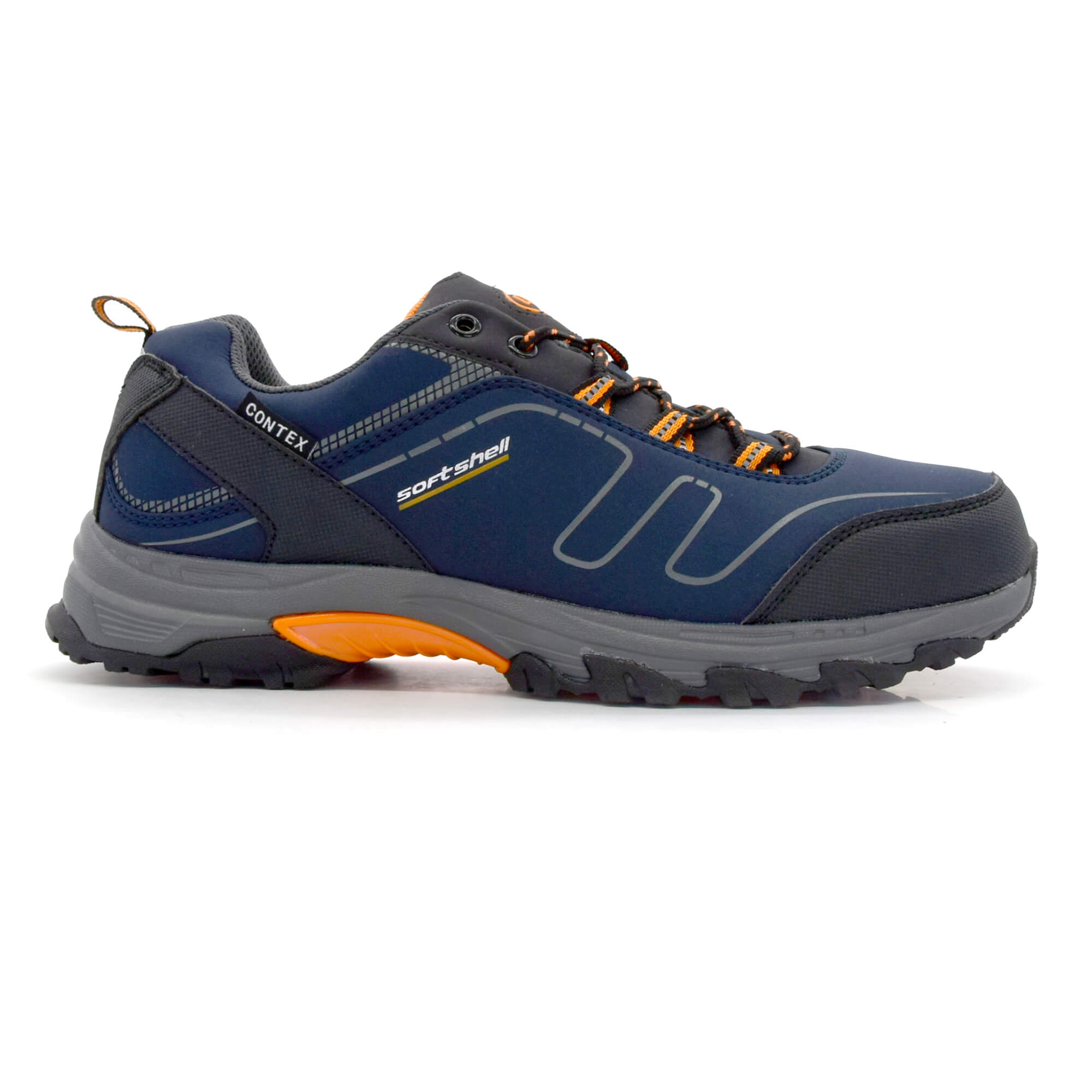 SOFTSHELL-SNEAKERS, Conway, Orange, Mit Tex Membran, HBGC