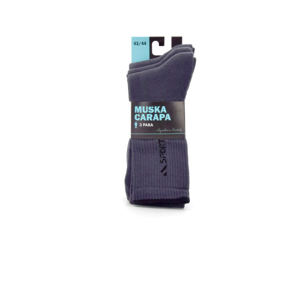 SPORTSKA ČARAPA 3 PACK